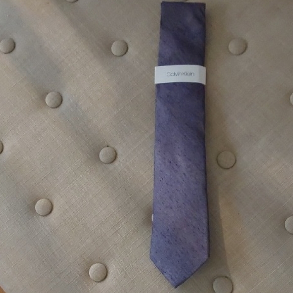 Calvin Klein Purple Men's Tie